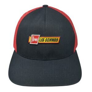 Les Schwab Tires Snapback Trucker Hat Multi One Size Pacific Headwear